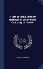 A LIST OF SOME EMINENT MEMBERS OF THE ME