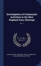 Investigation of Communist Activities in the New England Area. Hearings