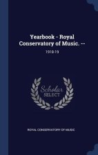 YEARBOOK - ROYAL CONSERVATORY OF MUSIC.
