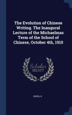 THE EVOLUTION OF CHINESE WRITING. THE IN