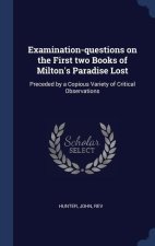EXAMINATION-QUESTIONS ON THE FIRST TWO B
