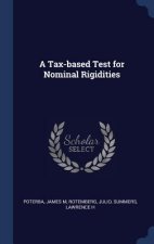 A TAX-BASED TEST FOR NOMINAL RIGIDITIES