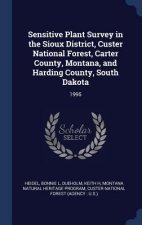Sensitive Plant Survey in the Sioux District, Custer National Forest, Carter County, Montana, and Harding County, South Dakota