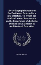 THE ORTHOGRAPHIC BEAUTY OF THE PARTHENON