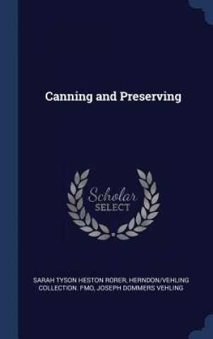 CANNING AND PRESERVING