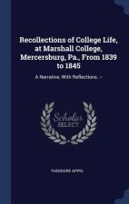 RECOLLECTIONS OF COLLEGE LIFE, AT MARSHA