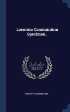 LOCORUM COMMUNIUM SPECIMEN..