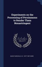 EXPERIMENTS ON THE PROCESSING OF PERSIMM