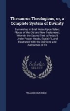 Thesaurus Theologicus, Or, a Complete System of Divinity
