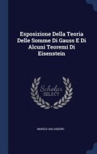 ESPOSIZIONE DELLA TEORIA DELLE SOMME DI