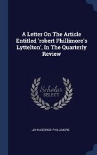 A LETTER ON THE ARTICLE ENTITLED 'ROBERT