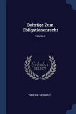 BEITR GE ZUM OBLIGATIONENRECHT; VOLUME 3