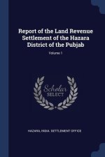 REPORT OF THE LAND REVENUE SETTLEMENT OF