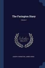 THE FARINGTON DIARY; VOLUME 1