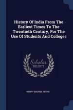 HISTORY OF INDIA FROM THE EARLIEST TIMES