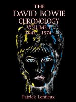 David Bowie Chronology, Volume 1 1947 - 1974