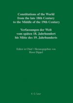 Constitutional Documents of Belgium, Luxembourg and the Netherlands 1789-1848