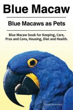 Blue Macaw. Blue Macaws as Pets. Blue Macaw book for Keeping, Pros and Cons, Care, Housing, Diet and Health.