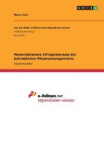 Wissensbilanzen: Erfolgsmessung des betrieblichen Wissensmanagements