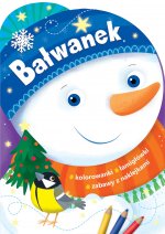 Bałwanek Świąteczne activity z wykrojnikiem