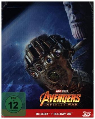 Avengers: Infinity War 3D, 2 Blu-ray (Steelbook)