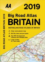 AA Big Road Atlas Britain 2019