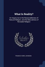 WHAT IS REALITY?: AN INQUIRY AS TO THE R