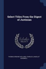 SELECT TITLES FROM THE DIGEST OF JUSTINI