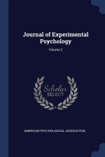 JOURNAL OF EXPERIMENTAL PSYCHOLOGY; VOLU