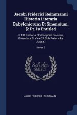 JACOBI FRIDERICI REIMMANNI HISTORIA LITE
