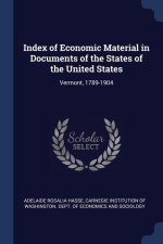 INDEX OF ECONOMIC MATERIAL IN DOCUMENTS