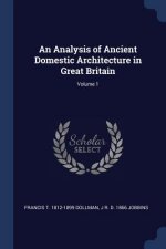 AN ANALYSIS OF ANCIENT DOMESTIC ARCHITEC
