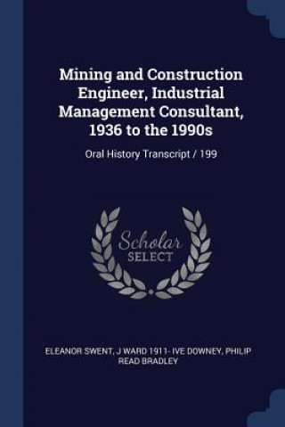 MINING AND CONSTRUCTION ENGINEER, INDUST