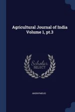 AGRICULTURAL JOURNAL OF INDIA VOLUME 1,