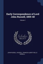 EARLY CORRESPONDENCE OF LORD JOHN RUSSEL