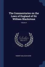 THE COMMENTARIES ON THE LAWS OF ENGLAND