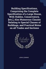 BUILDING SPECIFICATIONS, COMPRISING THE