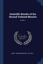 SCIENTIFIC RESULTS OF THE SECOND YARKAND