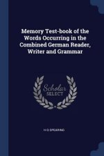 MEMORY TEST-BOOK OF THE WORDS OCCURRING