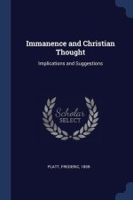 IMMANENCE AND CHRISTIAN THOUGHT: IMPLICA