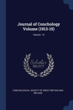 JOURNAL OF CONCHOLOGY VOLUME  1913-15 ;