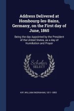 ADDRESS DELIVERED AT HOMBOURG-LES-BAINS,