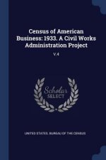 CENSUS OF AMERICAN BUSINESS: 1933. A CIV