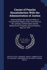 CAUSES OF POPULAR DISSATISFACTION WITH T