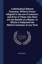 A METHODICAL HEBREW GRAMMAR, WITHOUT POI