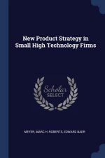 NEW PRODUCT STRATEGY IN SMALL HIGH TECHN