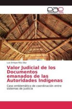 Valor Judicial de los Documentos emanados de las Autoridades Indigenas