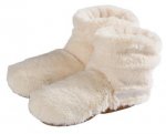 Warmies® Slippies (TM) Boots Deluxe beige, Gr. 37-42