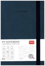 My Notebook - Medium Lined Petrol Blue