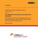 Der subsidiäre Schutzstatus nach 60, 60a AufenthG